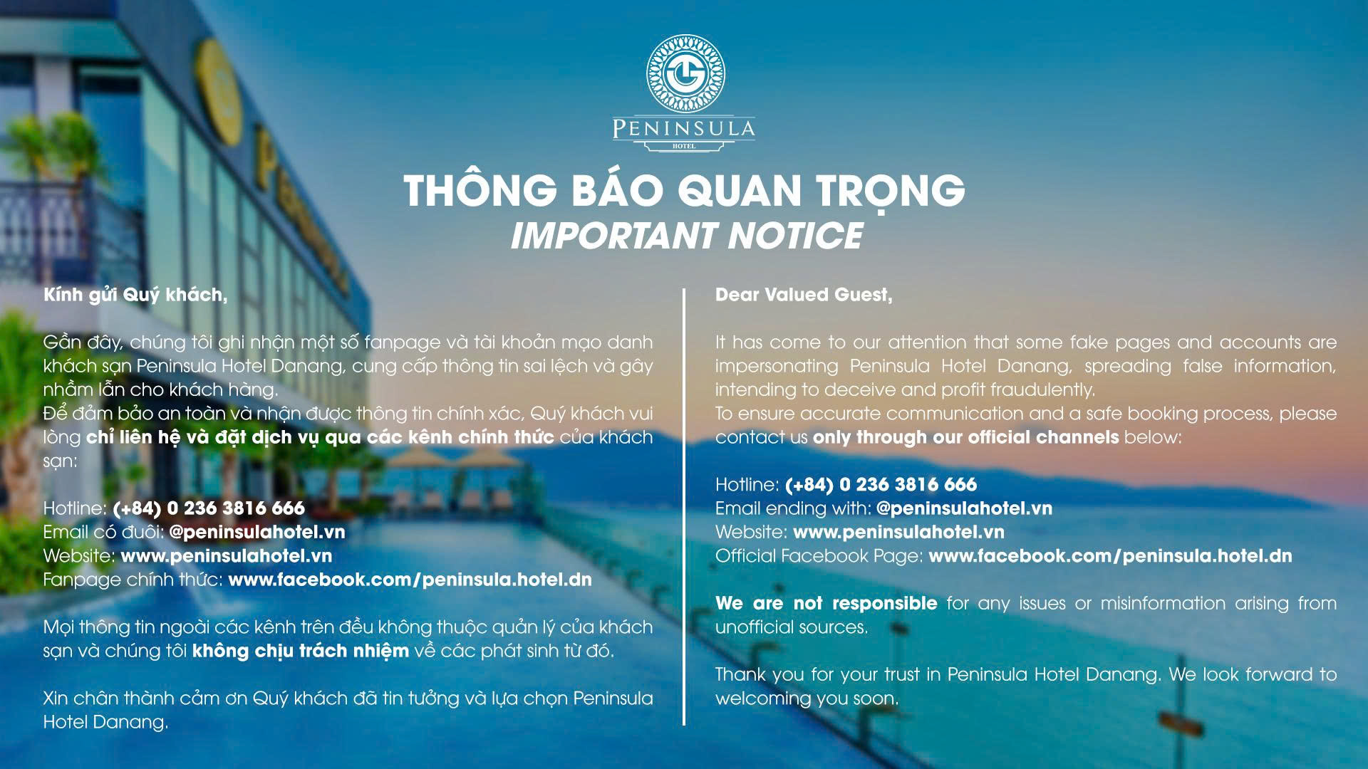 Important Notice